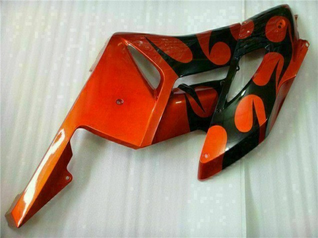 Orange Noir Carénages Moto Honda CBR 1000 RR 2004-2005 Orange Noir Carénages Moto Honda CBR 1000 RR 2004-2005