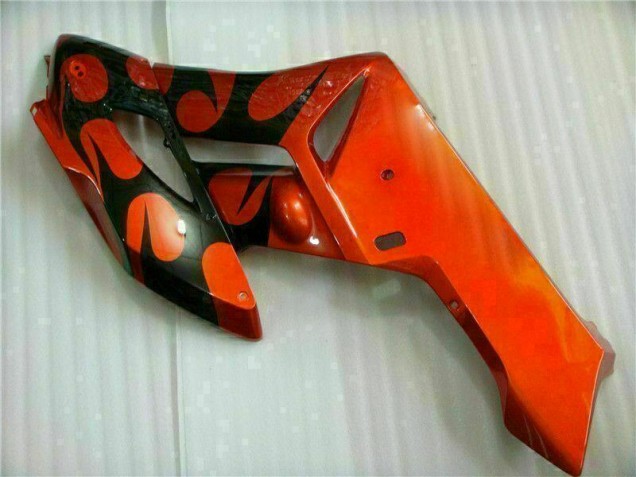 Orange Noir Carénages Moto Honda CBR 1000 RR 2004-2005 Orange Noir Carénages Moto Honda CBR 1000 RR 2004-2005