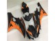 Orange Noir Carénages Moto Yamaha R6 2006-2007 Orange Noir Carénages Moto Yamaha R6 2006-2007