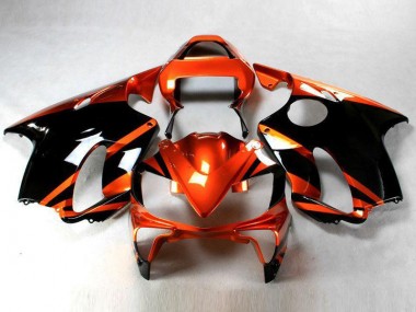 Orange Noir Carrosserie Moto Honda CBR 600 F4i 2001-2003