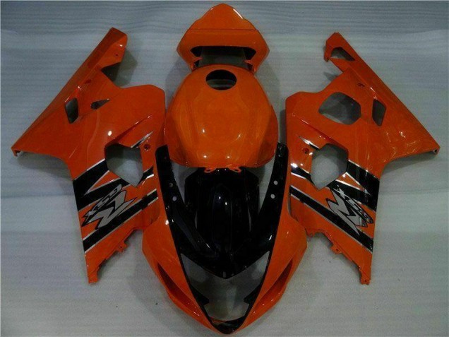Orange Noir Carrosserie Moto Suzuki GSXR 600 / 750 K4 2004-2005 Orange Noir Carrosserie Moto Suzuki GSXR 600 / 750 K4 2004-2005