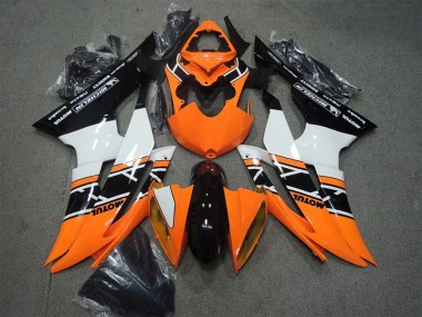 Orange Noir Motul Carénage Moto Yamaha R6 2008-2016