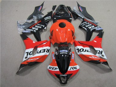 Orange Noir Repsol Carénage Moto Honda CBR 600 RR 2007-2008