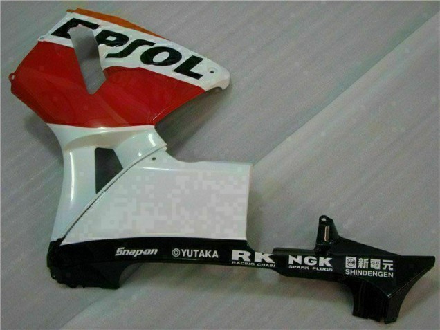 Orange Noir Repsol Carénages Moto Honda CBR 600 RR 2005-2006 Orange Noir Repsol Carénages Moto Honda CBR 600 RR 2005-2006