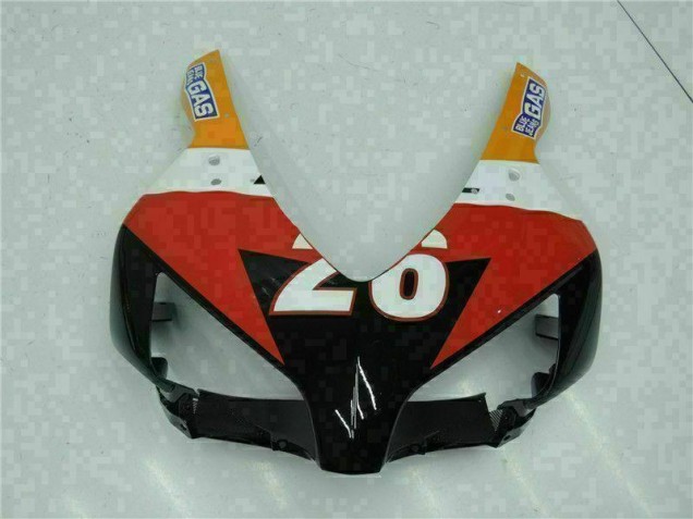 Orange Noir Repsol Carrosserie Moto Honda CBR 1000 RR 2004-2005 Orange Noir Repsol Carrosserie Moto Honda CBR 1000 RR 2004-2005