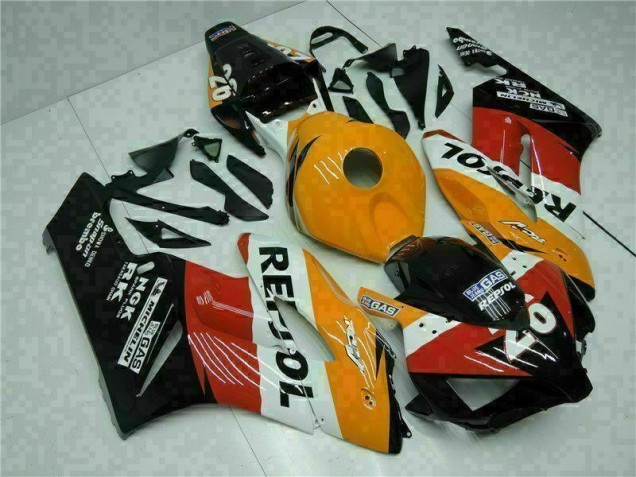 Orange Noir Repsol Carrosserie Moto Honda CBR 1000 RR 2004-2005 Orange Noir Repsol Carrosserie Moto Honda CBR 1000 RR 2004-2005