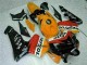 Orange Noir Repsol Carrosserie Moto Honda CBR 600 RR 2005-2006 Orange Noir Repsol Carrosserie Moto Honda CBR 600 RR 2005-2006