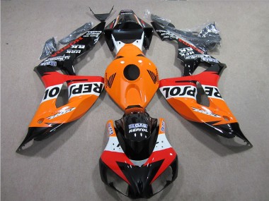 Orange Repsol Carénage Moto Honda CBR 1000 RR 2006-2007