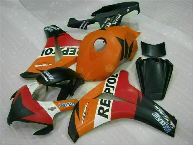 Orange Repsol Carénage Moto Honda CBR 1000 RR 2008-2011 Orange Repsol Carénage Moto Honda CBR 1000 RR 2008-2011