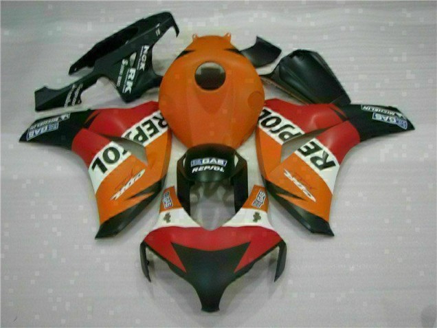 Orange Repsol Carénage Moto Honda CBR 1000 RR 2008-2011 Orange Repsol Carénage Moto Honda CBR 1000 RR 2008-2011