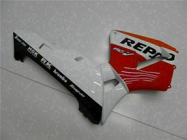 Orange Repsol Carénage Moto Honda CBR 600 RR 2005-2006 Orange Repsol Carénage Moto Honda CBR 600 RR 2005-2006