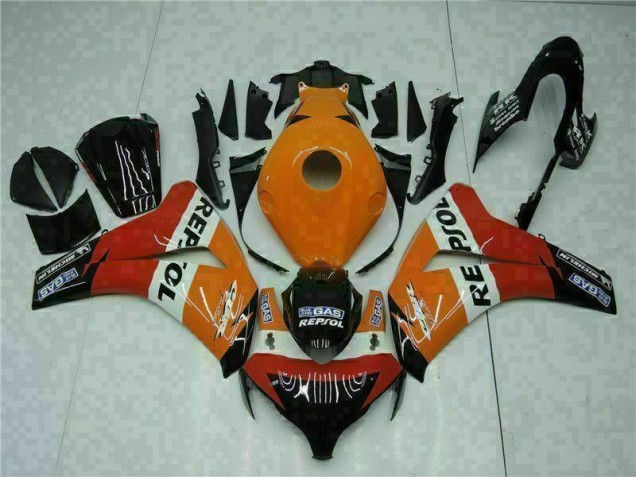 Orange Repsol Kit Carénages Motos Complet Honda CBR 1000 RR 2008-2011 Orange Repsol Kit Carénages Motos Complet Honda CBR 1000 RR 2008-2011