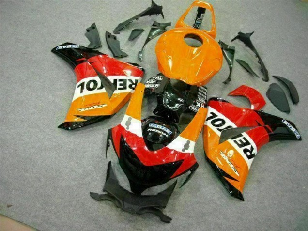 Orange Repsol Kit Carénages Motos Honda CBR 1000 RR 2008-2011 Orange Repsol Kit Carénages Motos Honda CBR 1000 RR 2008-2011
