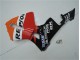 Orange Rouge Noir Repsol Carénage Moto Honda CBR 600 RR 2003-2004 Orange Rouge Noir Repsol Carénage Moto Honda CBR 600 RR 2003-2004