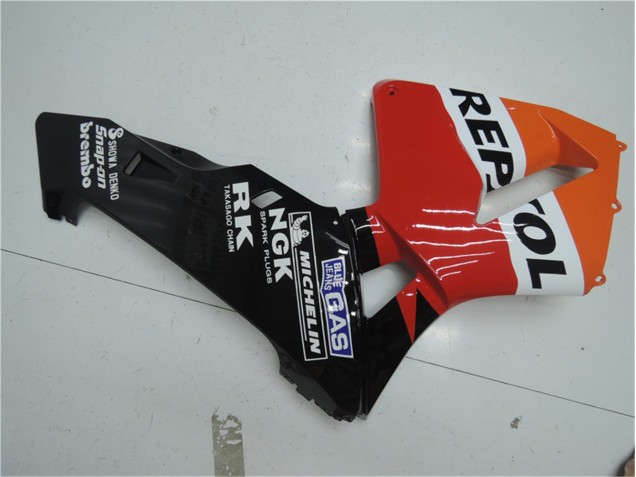 Orange Rouge Noir Repsol Carénage Moto Honda CBR 600 RR 2003-2004 Orange Rouge Noir Repsol Carénage Moto Honda CBR 600 RR 2003-2004