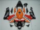 Orange Rouge Noir Repsol Carénage Moto Honda CBR 600 RR 2003-2004 Orange Rouge Noir Repsol Carénage Moto Honda CBR 600 RR 2003-2004
