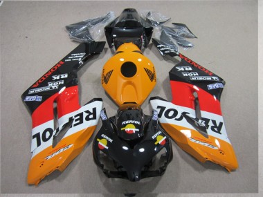 Orange Rouge Repsol Carénage Moto Honda CBR 1000 RR 2004-2005