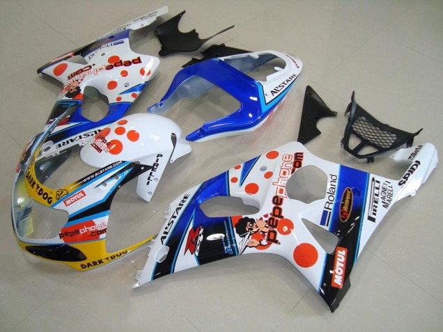 Pepe Phone Carénage Moto Suzuki GSXR 1000 K1 2000-2002 Pepe Phone Carénage Moto Suzuki GSXR 1000 K1 2000-2002