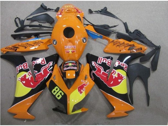 Red Bull 86 Carénage Moto Honda CBR 1000 RR 2012-2016 Red Bull 86 Carénage Moto Honda CBR 1000 RR 2012-2016