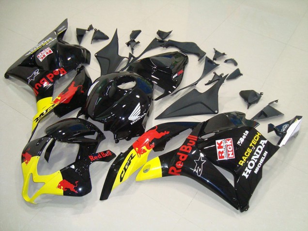 Red Bull Carénage Moto Honda CBR 600 RR 2009-2012 Red Bull Carénage Moto Honda CBR 600 RR 2009-2012