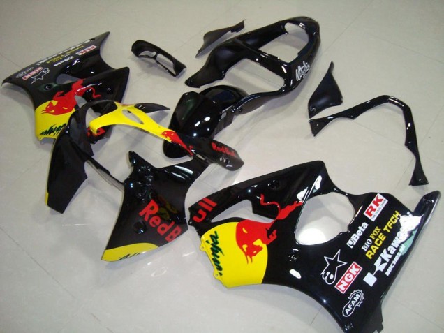Red Bull Carénage Moto Kawasaki ZX6R 2000-2002