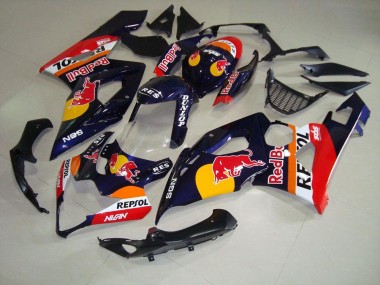 Red Bull Repsol Carénage Moto Suzuki GSXR 1000 K5 2005-2006
