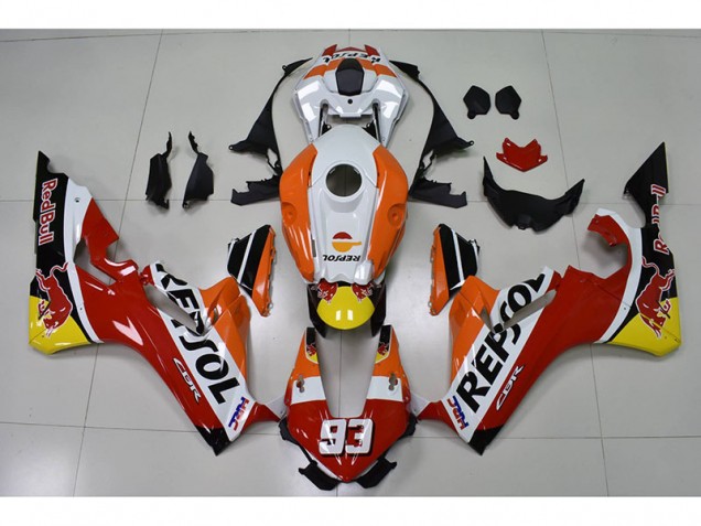 Repsol 93 Red Bull Carénage Moto Honda CBR 1000 RR 2017-2023 Repsol 93 Red Bull Carénage Moto Honda CBR 1000 RR 2017-2023