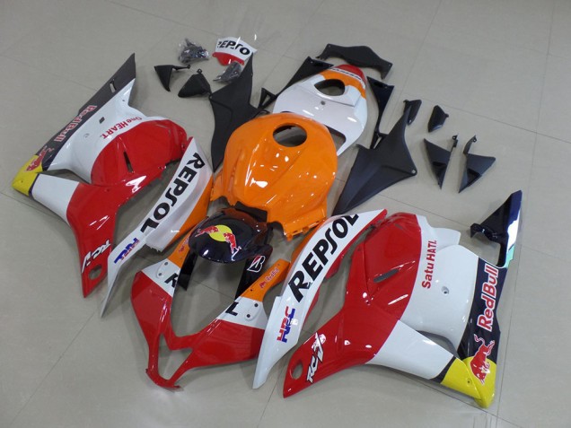 Repsol Red Bull Carénage Moto Honda CBR 600 RR 2009-2012 Repsol Red Bull Carénage Moto Honda CBR 600 RR 2009-2012