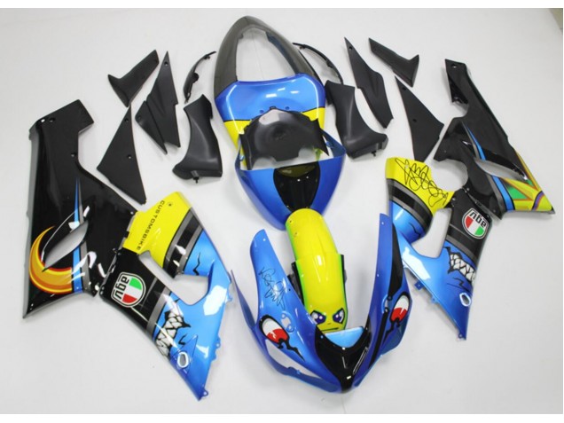 Requin Carénage Moto Kawasaki ZX6R 2005-2006 Requin Carénage Moto Kawasaki ZX6R 2005-2006