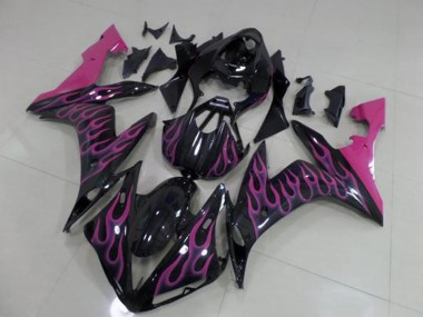 Rose Flamme Carénage Moto Yamaha R1 2004-2006