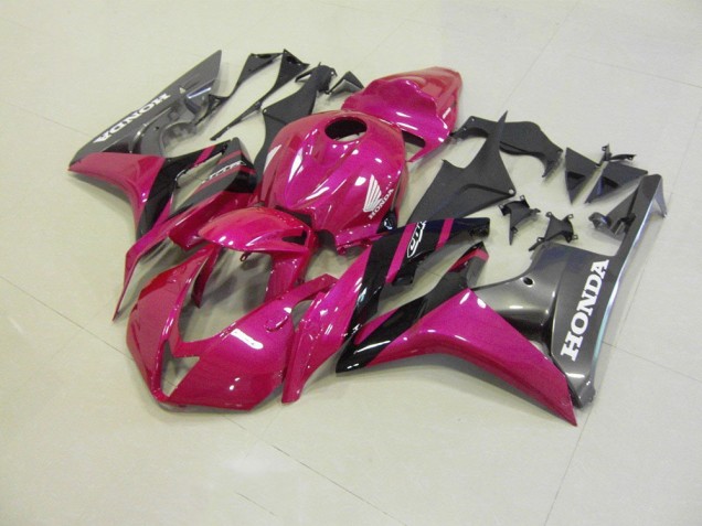 Rose Gris Courses Carénage Moto Honda CBR 600 RR 2007-2008 Rose Gris Courses Carénage Moto Honda CBR 600 RR 2007-2008