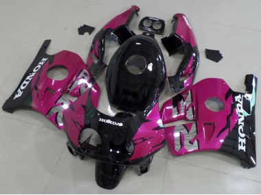 Rose Noir Carénage Moto Honda CBR 250 RR MC22 1991-1998
