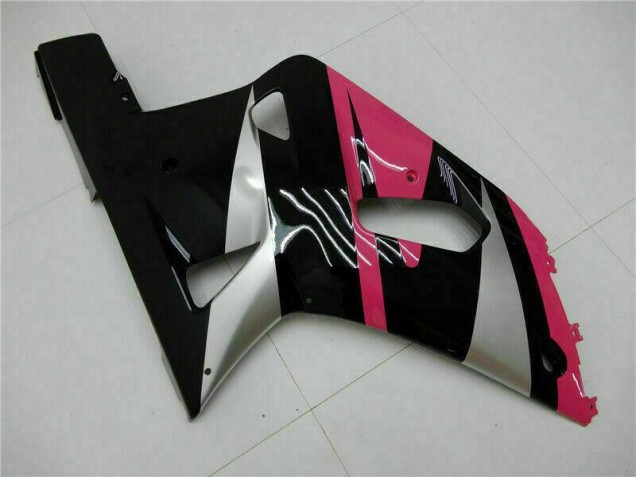 Rose Noir Carénage Moto Suzuki GSXR 600 / 750 K1 K2 K3 2001-2003 Rose Noir Carénage Moto Suzuki GSXR 600 / 750 K1 K2 K3 2001-2003