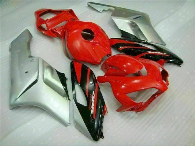 Rouge Argent Carénage Moto Honda CBR 1000 RR 2004-2005 Rouge Argent Carénage Moto Honda CBR 1000 RR 2004-2005