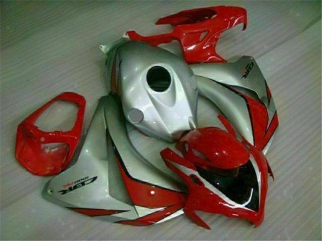 Rouge Argent Carénage Moto Honda CBR 1000 RR 2008-2011 Rouge Argent Carénage Moto Honda CBR 1000 RR 2008-2011