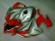 Rouge Argent Carénage Moto Honda CBR 1000 RR 2008-2011 Rouge Argent Carénage Moto Honda CBR 1000 RR 2008-2011