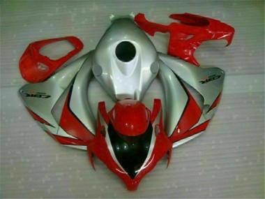 Rouge Argent Carénage Moto Honda CBR 1000 RR 2008-2011