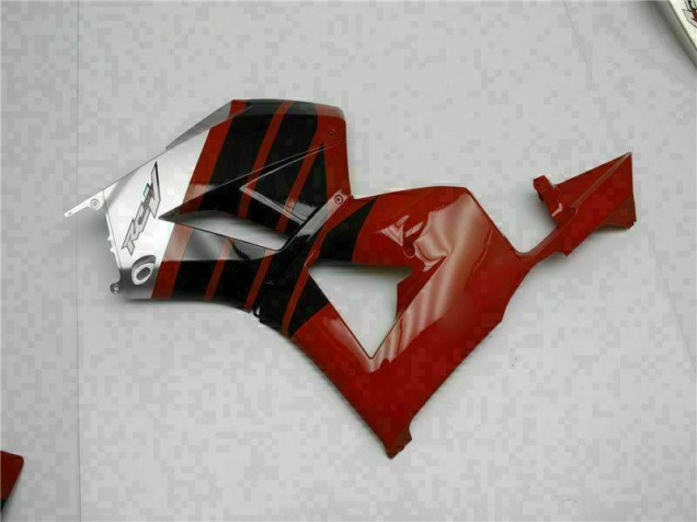 Rouge Argent Carénage Moto Honda CBR 600 RR 2013-2021 Rouge Argent Carénage Moto Honda CBR 600 RR 2013-2021