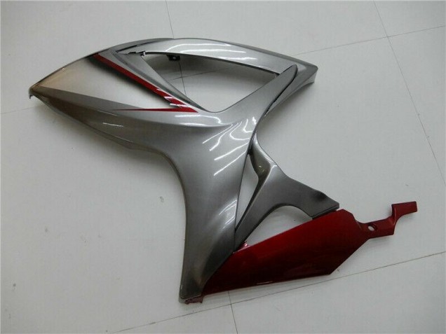 Rouge Argent Carénage Moto Suzuki GSXR 600 / 750 K6 2006-2007 Rouge Argent Carénage Moto Suzuki GSXR 600 / 750 K6 2006-2007