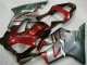 Rouge Argent Carénages Moto Honda CBR 600 F4i 2001-2003 Rouge Argent Carénages Moto Honda CBR 600 F4i 2001-2003