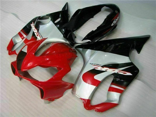 Rouge Argent Carénages Moto Honda CBR 600 F4i 2004-2007 Rouge Argent Carénages Moto Honda CBR 600 F4i 2004-2007