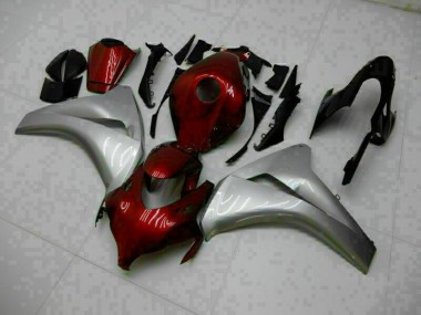 Rouge Argent Carrosserie Moto Honda CBR 1000 RR 2008-2011