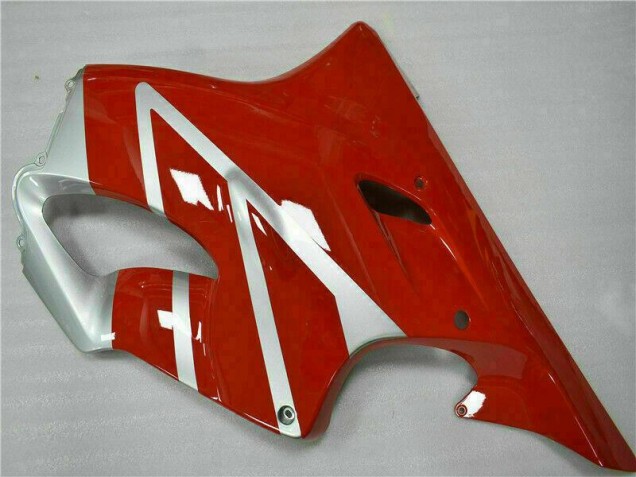 Rouge Argent Carrosserie Moto Honda CBR 600 F4i 2001-2003 Rouge Argent Carrosserie Moto Honda CBR 600 F4i 2001-2003