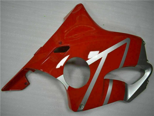 Rouge Argent Carrosserie Moto Honda CBR 600 F4i 2001-2003 Rouge Argent Carrosserie Moto Honda CBR 600 F4i 2001-2003