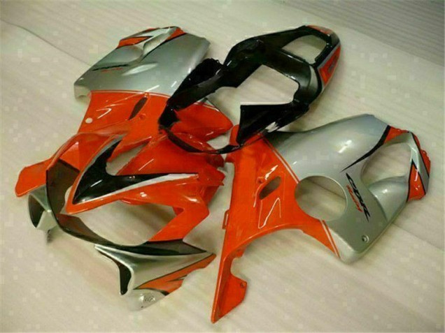 Rouge Argent Kit Carénages Motos Complet Honda CBR 600 F4i 2001-2003 Rouge Argent Kit Carénages Motos Complet Honda CBR 600 F4i 2001-2003