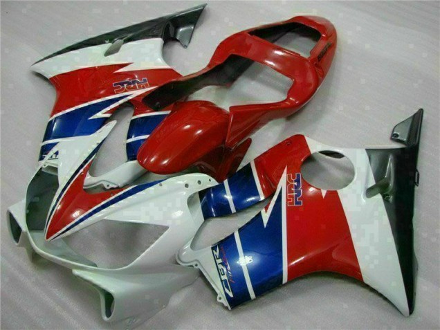 Rouge Blanc Bleu Carénage Moto Honda CBR 600 F4i 2001-2003 Rouge Blanc Bleu Carénage Moto Honda CBR 600 F4i 2001-2003