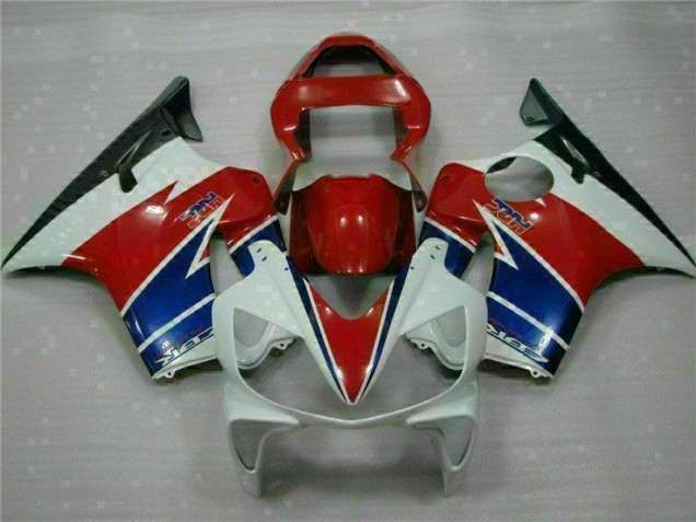 Rouge Blanc Bleu Carénage Moto Honda CBR 600 F4i 2001-2003 Rouge Blanc Bleu Carénage Moto Honda CBR 600 F4i 2001-2003