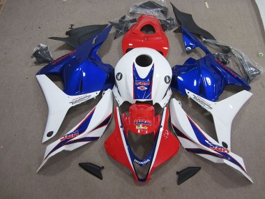 Rouge Blanc Bleu HRC Carénages Moto Honda CBR 600 RR 2009-2012