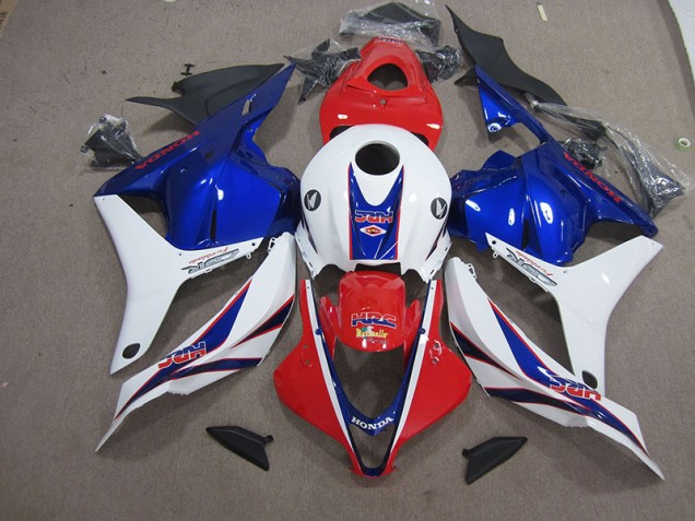 Rouge Blanc Bleu HRC Carénages Moto Honda CBR 600 RR 2009-2012 Rouge Blanc Bleu HRC Carénages Moto Honda CBR 600 RR 2009-2012