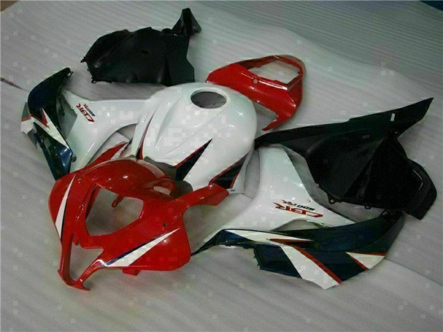 Rouge Blanc Carénage Moto Honda CBR 600 RR 2009-2012 Rouge Blanc Carénage Moto Honda CBR 600 RR 2009-2012